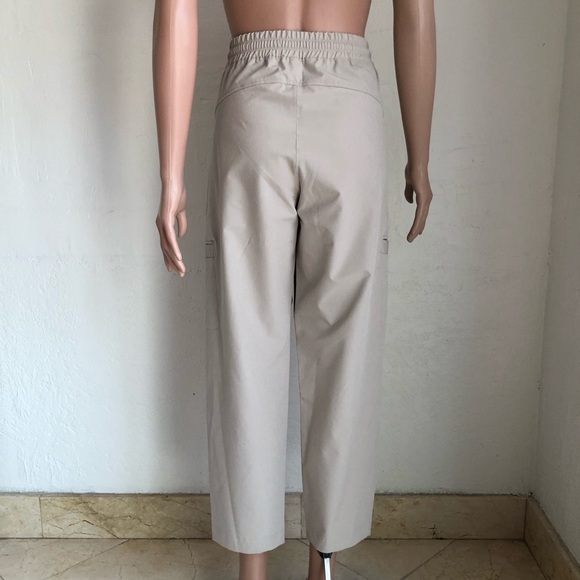 Old Navy Tan/Khaki Joggers Stretch-tech Sweatpants Women’s Size M Quick Dry - Picture 2 of 16
